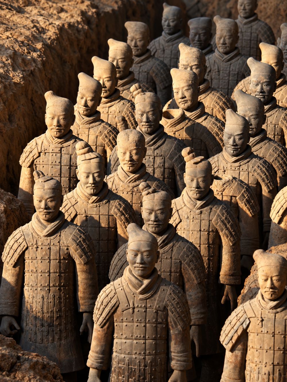 Terracotta Warriors excavation site in Xi'an
